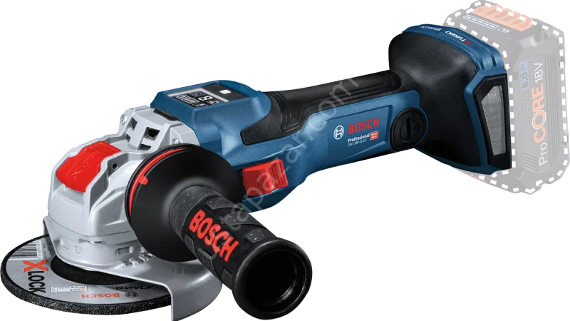 Bosch GWX 18V-15 SC Aküsüz Taşlama Makinesi (Solo-125mm)