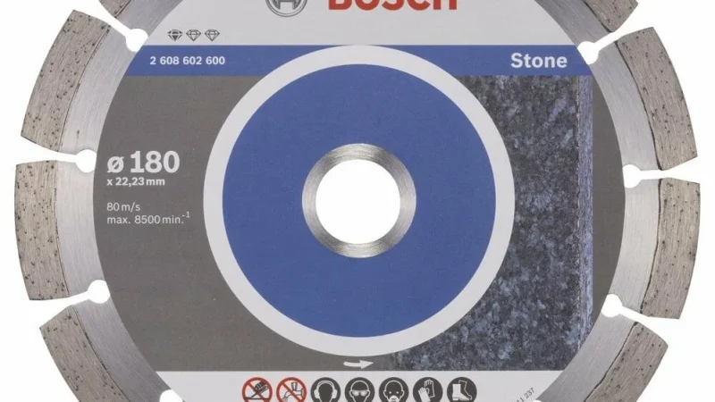 Bosch – Standard Seri Taş İçin Elmas Kesme Diski 180 mm