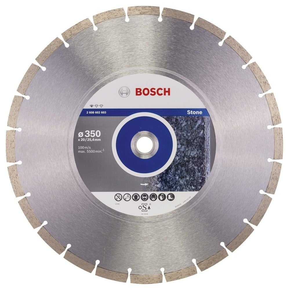 Bosch – Standard Seri Taş İçin Elmas Kesme Diski 350 mm