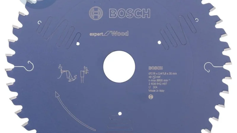 Bosch – Expert Serisi Ahşap için Daire Testere Bıçağı 216*30 mm 48 Diş