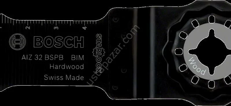 Bosch – Starlock – AIZ 32 BSPB – BIM Sert Ahşap İçin Daldırmalı Testere Bıçağı 10’lu 2608664471