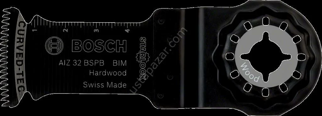 Bosch – Starlock – AIZ 32 BSPB – BIM Sert Ahşap İçin Daldırmalı Testere Bıçağı 10’lu 2608664471