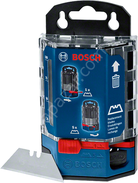 Bosch Profesyonel Maket Bıçağı Yedeği 50 Parça