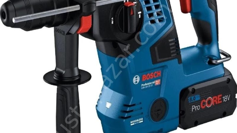 0611921002 Bosch Gbh 18V-28 Cf 2×8.0 Ah Akülü Kırıcı Delici