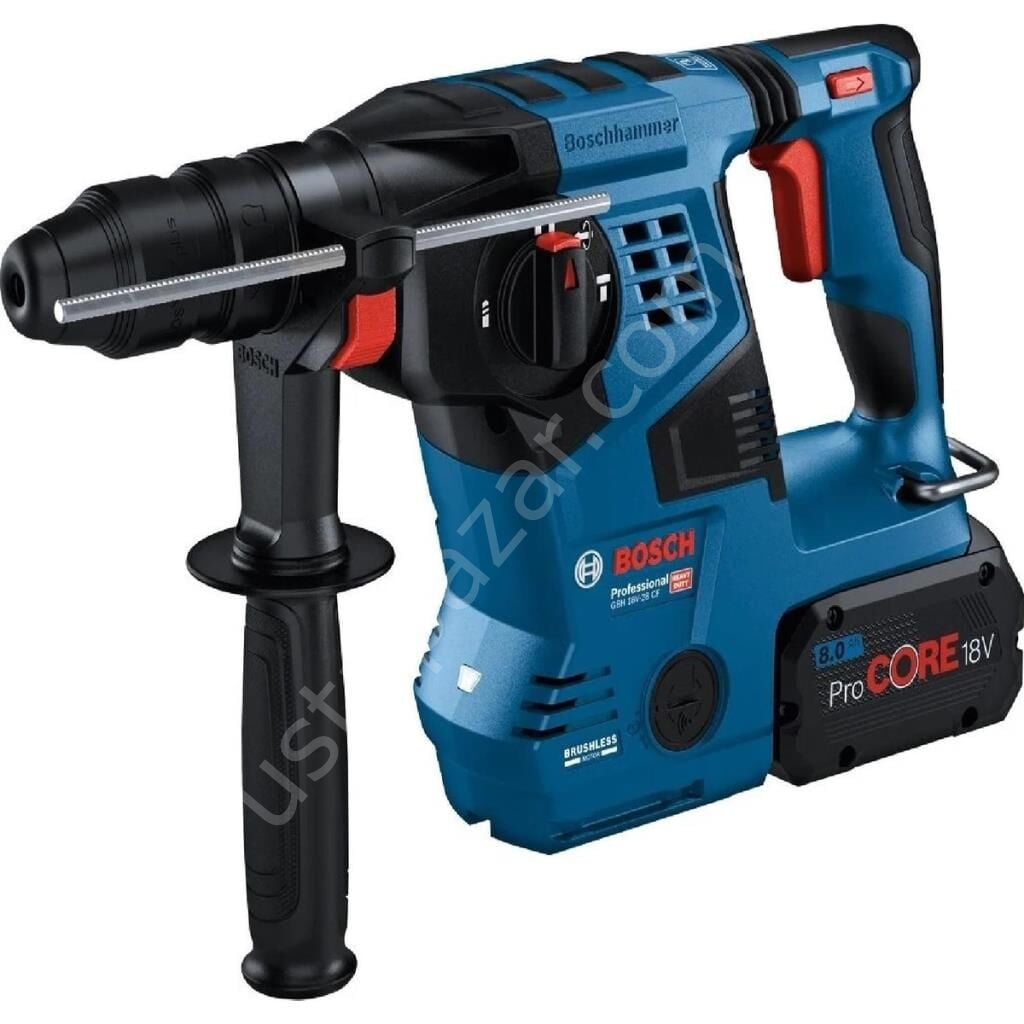 0611921002 Bosch Gbh 18V-28 Cf 2×8.0 Ah Akülü Kırıcı Delici