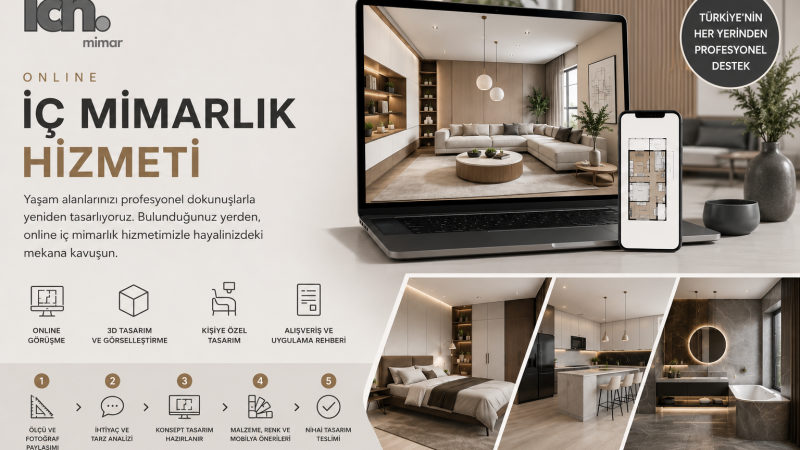 Online İç Mimarlık Hizmeti