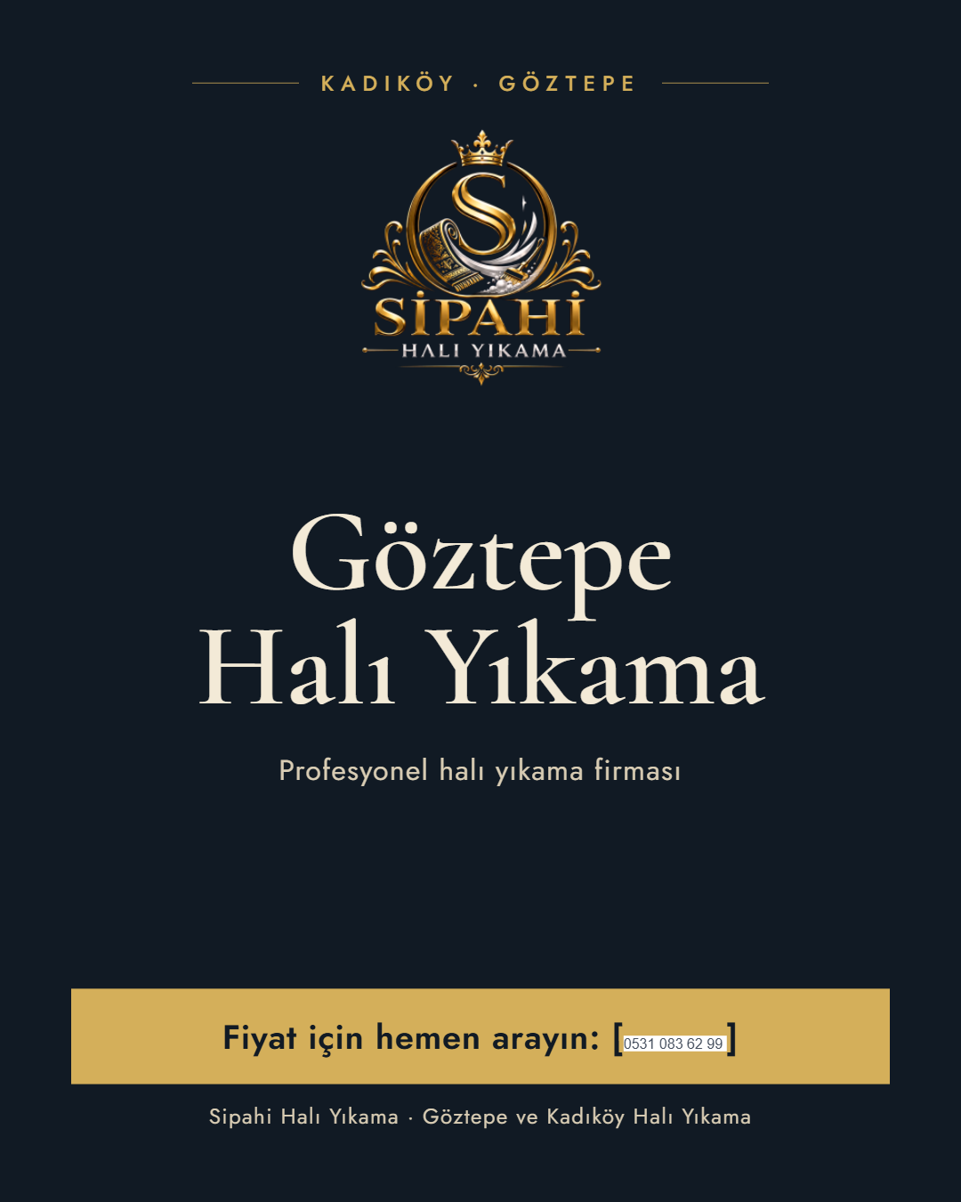 Göztepe Halı Yıkama | Sipahi Halı Yıkama